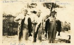 [1920/1930] Three men with their fish catch