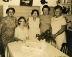 Group of women at kitchen table