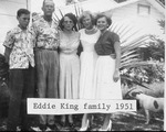 Eddie King family, 1951