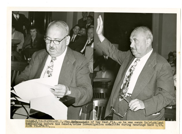 Max Marmonstein being Sworn In