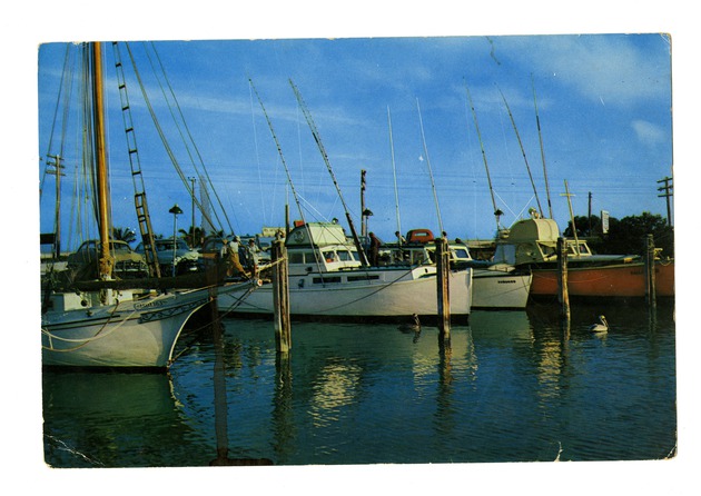 Postcards of Charter Boats in the Florida Keys