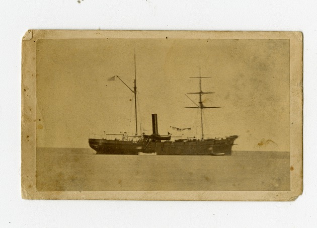 US Steamship off the Gulf Squadron