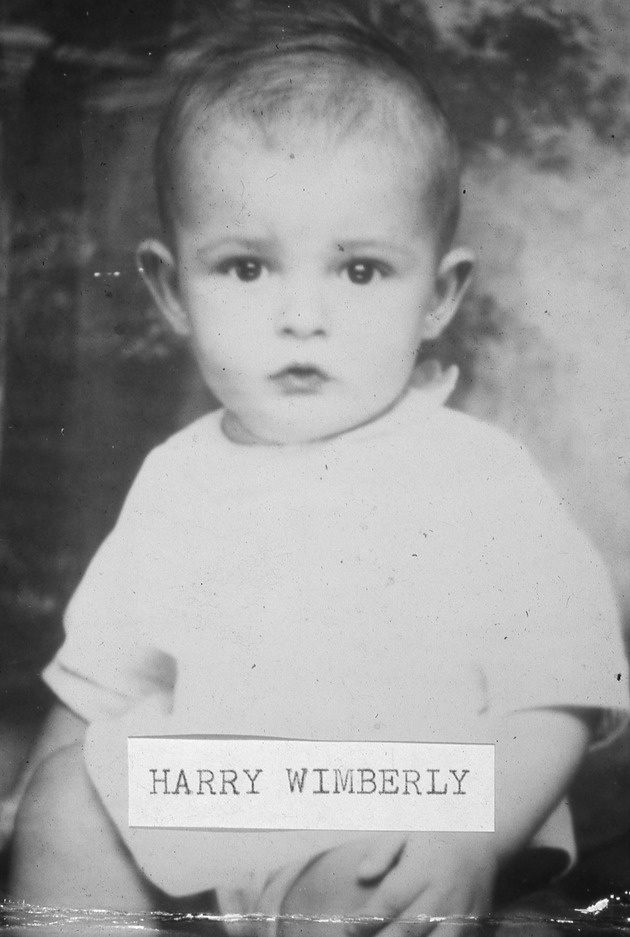 Harry Wimberly as baby