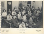 Class photo Oakland Park Elementary School Mary Lou Campbell thrid grade, 1957