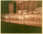 Color photo dance recital at Oakland Park Elementary auditorium