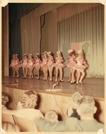 Color photo dance recital at Oakland Park Elementary School auditoirum
