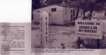Newspaper photograph of Harlem McBride Subdivision