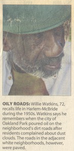 Willie Watkins, 72