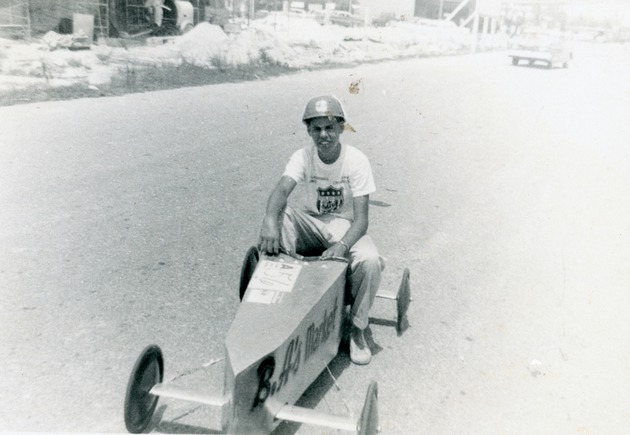 Michael Hoober in car