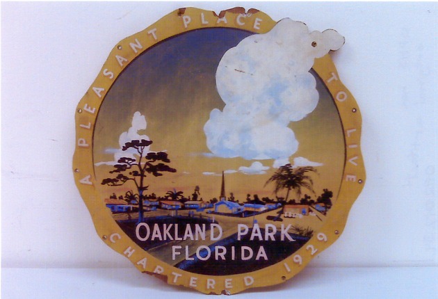 Photo of old seal of Oakland Park