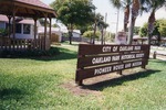 Sign outside Pioneer House