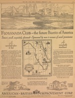 Floranada newspaper ad