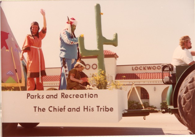 Park and Recreation Parade Float