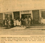 [1963-10-21] Oakland Park Library Dedication