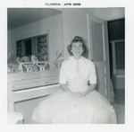 [1959] Gail Goodbread seated at piano