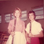 Gail Goodbread in the band room