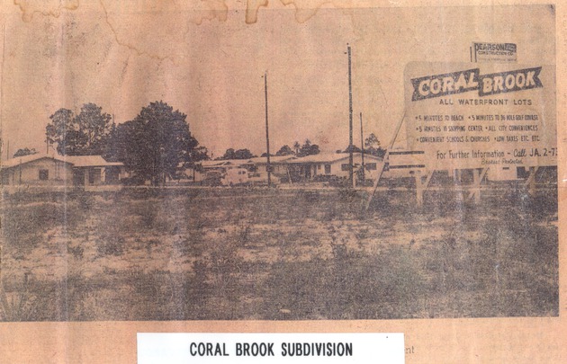 Coral Brook Subdivion