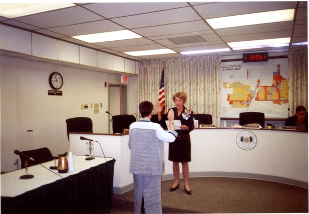 Swearing in ceremony