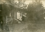 Northwest corner of house, c. 1925