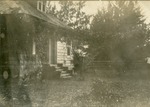 [1925/1927] Northwest corner of house, c. 1925