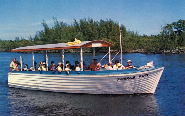 Ride with Captain Mace on the Jungle Fun, c. 1960