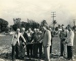 Groundbreaking ceremony for Boynton Beach City Hall, 1957
