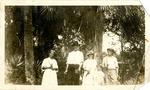 Drew family fishing in Boca Raton, c. 1918