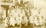 Sailors on the deck of a ship, 1919