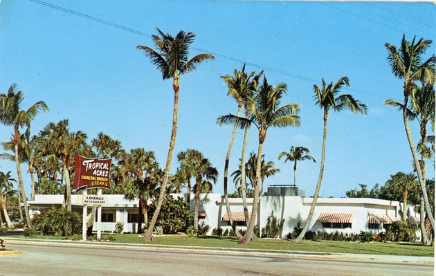 Tropical Acres Restaurant, 1973