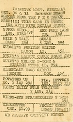 Palmetto Market Specials, 1949