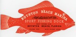 Boynton Beach Marina Booklet, c. 1959