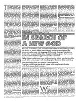 [1985-06-09] In Search of a New God