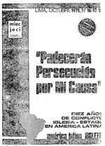 [1978-10-01] Padeceran Persecucion por Mi Causa