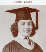 Graduation photo for Hazel Lacy, 1940