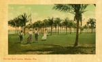 [1900/1909] On the Golf Links, Miami, Fla.,