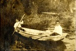 Pence boys canoeing, c. 1910