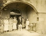 Laying of the cornerstone of Boynton Woman's Club, 1932