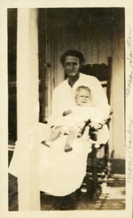 Sophronia Harper and granddaughter Leona, 1917