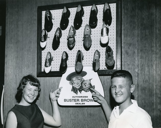 Buster Brown display, c. 1965