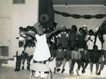 Singing for the Christmas play, 1966