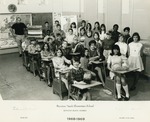Boynton Beach Elementary School sixth grade class, 1968-1969
