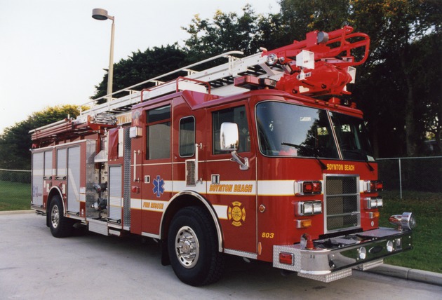 Boynton Beach fire engine #803, c. 2000