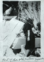 Hurricane damaged house, 1947
