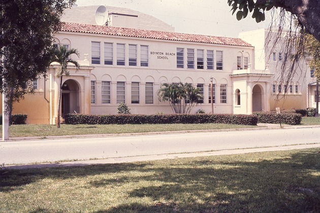 Boynton Beach School, 1972