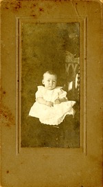John Schabinger at 9 1/2 months, c. 1904