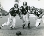 Football players on field, c. 1965