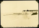 Looking south from north jetty of Boynton Inlet, 1925