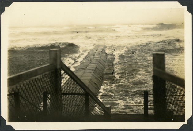 Building of Boynton Inlet, c. 1927