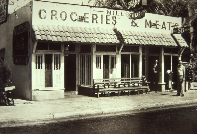 Mill grocery store in Lantana Florida, 1946