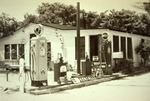 Mahaffy's gas station, 1946